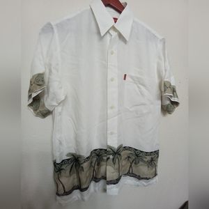 Men's D ELEGANT Hawaiian Button Up Island Shirt